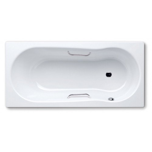 KALDEWEI Badewanne Novola Set 262 mit Lochbohrungen 170x80x44 Antislip