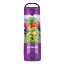 Nutribullet Portable NBP003PU Tragbarer Mixer, Samtlila