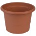 PLASTKON Blumentopf Campanula 15 cm terrakotta