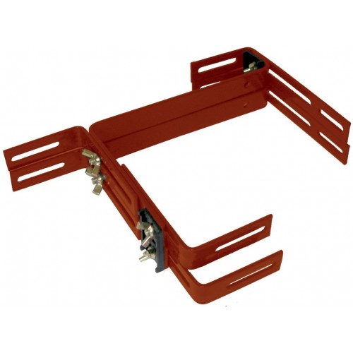 PLASTKON Blumenkastenhalter Balconera 2 St. terrakota PLASTKON Blumenkastenhalter Balconera 2 St. terrakota