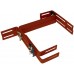 PLASTKON Blumenkastenhalter Balconera 2 St. terrakota