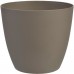 PLASTKON Übertopf Ella 13 cm taupe matt