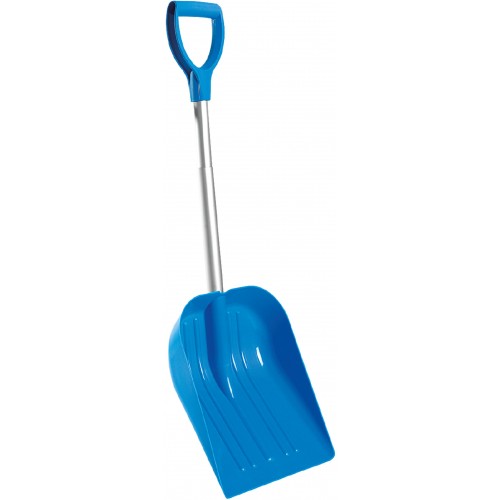 PLASTKON Schneeschaufel 27 ALU Teleskopisch, blau
