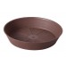 PLASTKON Untersetzer rund Primavera 28 cm braun