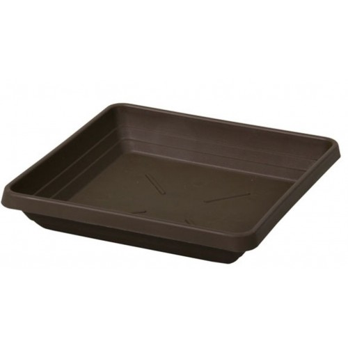 PLASTKON Untersetzer Quattro 42X42 cm braun