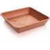 PLASTKON Untersetzer Quattro 42X42 cm terrakotta