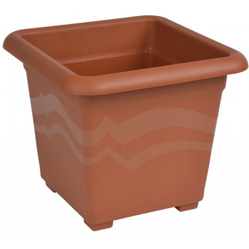 PLASTKON Blumentopf Quattro 40x40 cm terrakotta