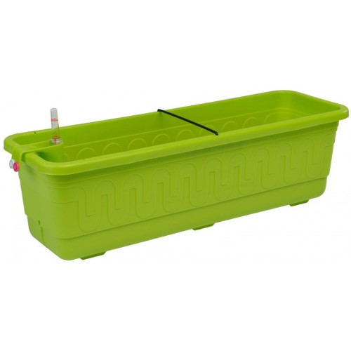 PLASTKON Bewässerungssystem Blumenkasten Smart System Fantazie 60 cm erbsengrün