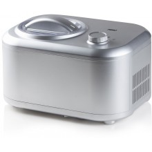 PRIMO Eismaschine mit Kompressor (1l/100W) silber PR406IM