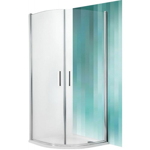 ROLTECHNIK Duschecke TR1/1000 brillant/transparent, 2012 mm 722-1000000-00-02