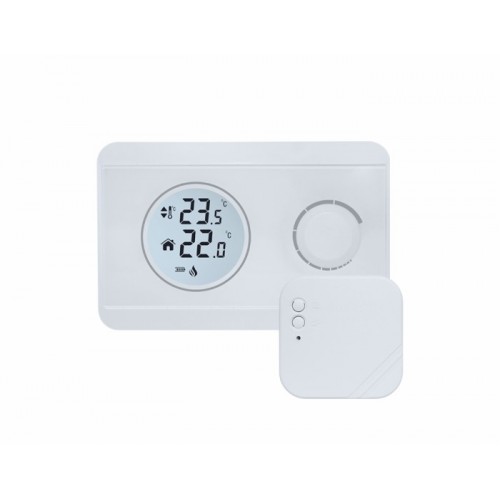 SALUS TC 305 RF digitaler, kabelloser Raumthermostat, weiß SALUSTC305RF SALUS TC 305 RF digitaler, kabelloser Raumthermostat, weiß SALUSTC305RF