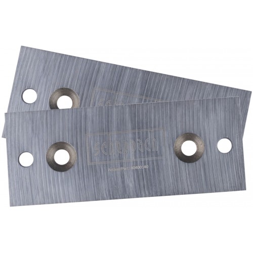 SCHEPPACH beidseitige Messer 100 × 40 × 4 mm (2 Stück) 40400140