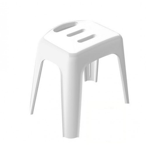 Spirella Vivawell Hocker, weiß 1030027 Spirella Vivawell Hocker, weiß 1030027