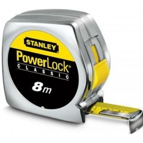 Stanley 1-33-198 PowerLock Bandmass (Kunststoff) 8m/25mm Stanley 1-33-198 PowerLock Bandmass (Kunststoff) 8m/25mm