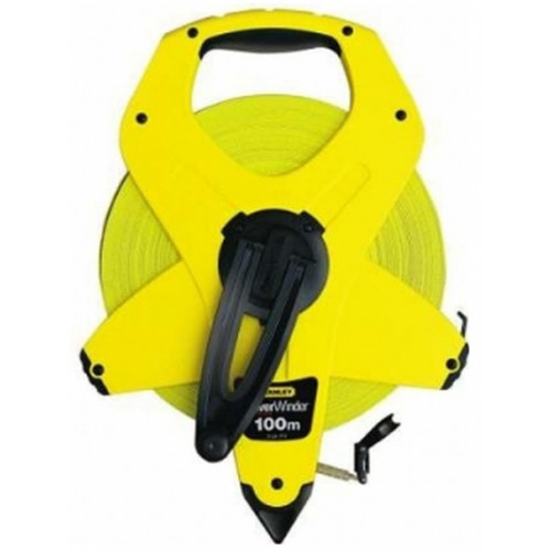 Stanley 2-34-777 Bandmaß PowerWinder Fiberglas 100m