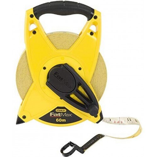 Stanley 2-34-824 FatMax Bandmaß Fiberglas 60m Stanley 2-34-824 FatMax Bandmaß Fiberglas 60m