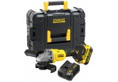 Stanley SFMCG710M1T-QW FatMax V20 Akku-Winkelschleifer 125mm (18V/1x4,0Ah), Koffer