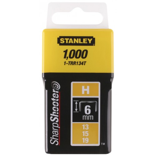 Stanley 1-TRR135T Klammern Typ H 13/15/19 - 8mm, 1000 Stück