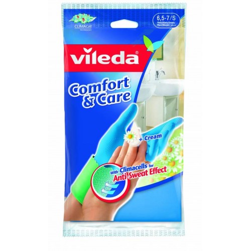 VILEDA Handschuhe Comfort & Care S 105385 VILEDA Handschuhe Comfort & Care S 105385