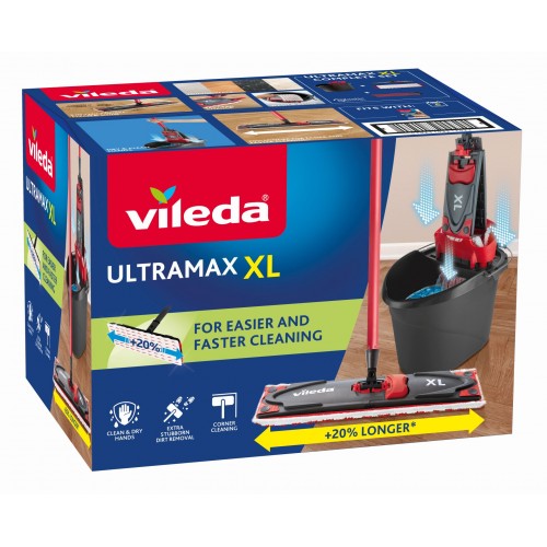 VILEDA Ultramax BOX XL Mop-Set Kübelpresse 160932