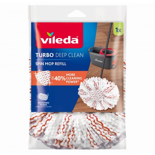 VILEDA TURBO 3in1 Microfaser Ersatzpad 167749 VILEDA TURBO 3in1 Microfaser Ersatzpad 167749