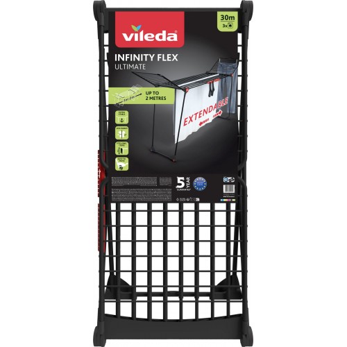 VILEDA Infinity Flex Plus Schwarz 178872 VILEDA Infinity Flex Plus Schwarz 178872