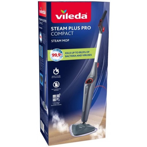 VILEDA STEAM PLUS PRO Dampfreiniger 180839