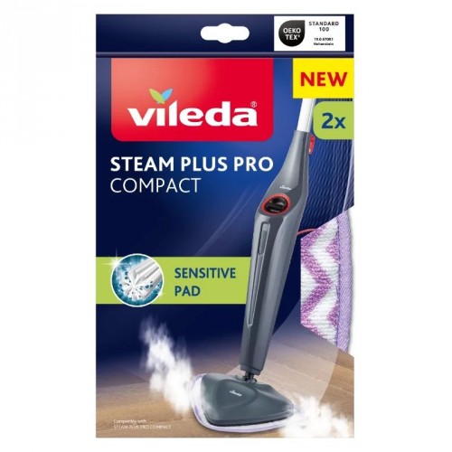 VILEDA STEAM PLUS PRO Sensitive Ersatzbezug 2 St. 180855 VILEDA STEAM PLUS PRO Sensitive Ersatzbezug 2 St. 180855