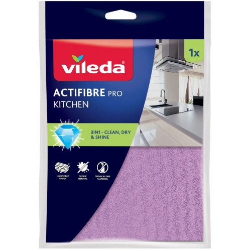 VILEDA Actifibre Mikrofaser-Küchentuch 1 Stk. 183303 VILEDA Actifibre Mikrofaser-Küchentuch 1 Stk. 183303