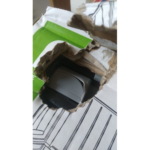 KETER NOVEL 340L Garten Auflagenbox 124 x 55 x 62,5 cm, grau/schwarz 17197948