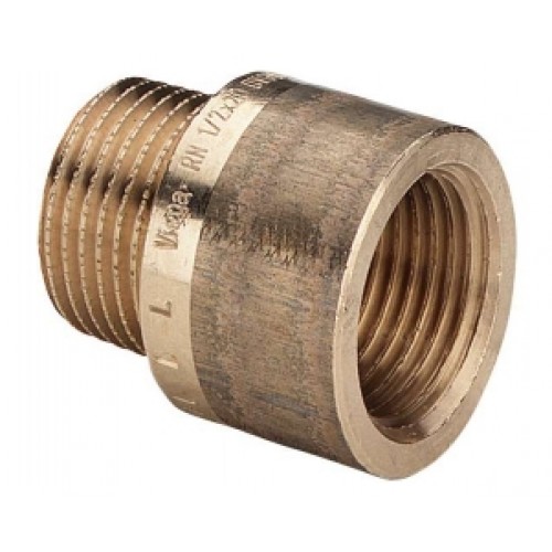 VIEGA 1513 Hahnverlängerung, 3/4" x 25 mm 102043 VIEGA 1513 Hahnverlängerung, 3/4" x 25 mm 102043