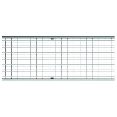 ACO Drainlock NW 200, Klasse B 125, Maschenrost Q+ 1,0 m, Edelstahl 133615