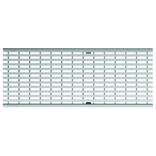 ACO Drainlock NW 150, Klasse B 125, Längsstegrost 1,0 m, Edelstahl 133633