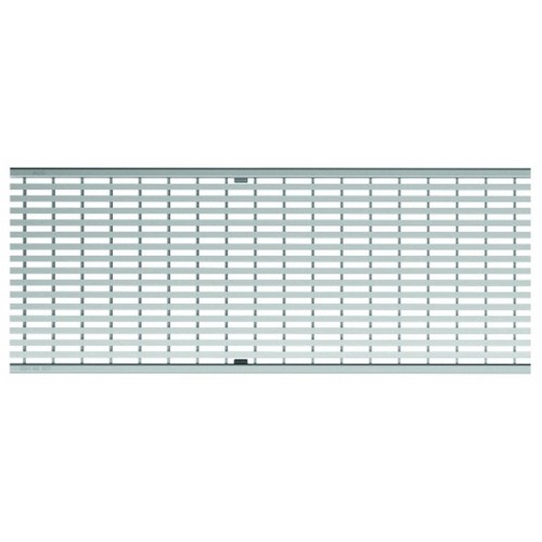 ACO Drainlock NW 200, Klasse B 125, Längsstegrost 0,5 m, Edelstahl 133636