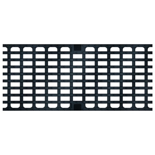 ACO Drainlock NW 200, Klasse C 250, Längsstabgussrost Maschenoptik 0,5 m, Gusseisen 13473