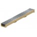 ACO Euroline 60 Flachrinne 1 m, H=5,8 cm, inkl. verzinktem Stegrost 416922