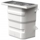 ACO Therm Lüftungsschacht ohne Boden 40 x 40 x 20 cm, Maschenrost 30/30 begehbar 35619