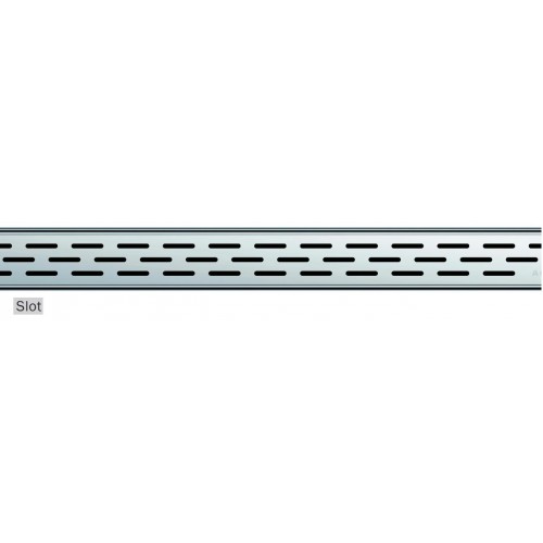 ACO ShowerDrain C Designrost aus Edelstahl, 1085 mm, Slot 408589