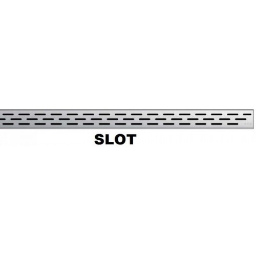 ACO ShowerDrain C Designrost Slot aus Edelstahl 685 mm, 9010.88.75