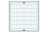 ACO Self XtraPoint Maschenrost 250 x 250 mm (30x10 mm) aus verzinktem Stahl, B125 319439