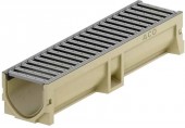 ACO Self Euroline 2.0 Entwässerungsrinne 0,5 m, H=10 cm, mit Stahl verzinktem Rost 3003694