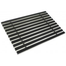 ACO Vario 2.0 Schuhabstreifermatte 60 x 40 cm, Gummi, schwarz 3008433