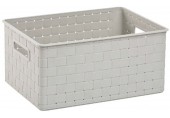 CURVER NUANCE M 18L Aufbewahrungskorb 39 x 28 x 18 cm weiß 17197397