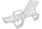 CURVER FLORIDA Liegestuhl, 190 x 67 x 42 cm, weiß 17180024