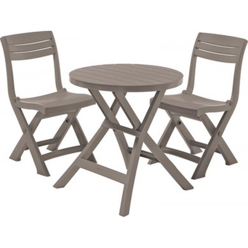 ALLIBERT JAZZ Balkonset, cappuccino 17204593 ALLIBERT JAZZ Balkonset, cappuccino 17204593