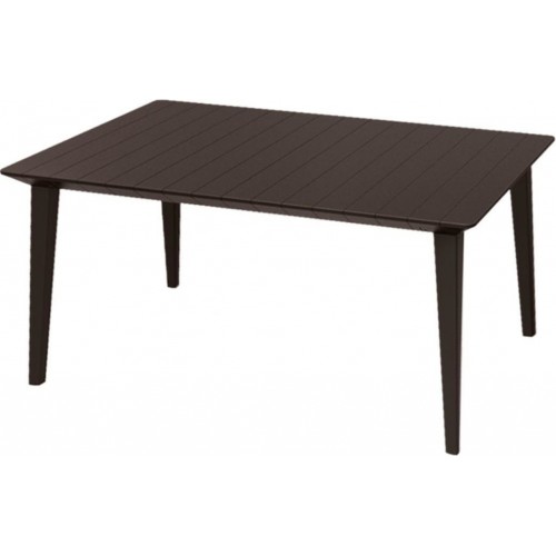ALLIBERT LIMA 160 Tisch 157 x 94 x 74 cm, braun 17202806