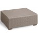 ALLIBERT SALTA/SAPPORO Gartentisch, 70 x 70 x 30 cm, cappuccino 17206013