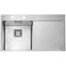ALVEUS STYLUX 50 Edelstahlspüle, 860 x 510 mm, links 1084293