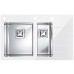 ALVEUS CRYSTALIX 20 Küchenspüle, 860 x 540 mm, links, weiß 1099642