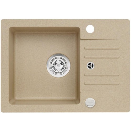 ALVEUS CORTINA 40 Granitspüle 580 x 420 mm, POP-UP, beige ALVEUS CORTINA 40 Granitspüle 580 x 420 mm, POP-UP, beige